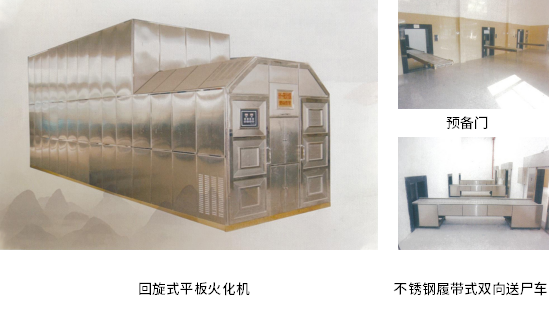 回旋式平板火化机